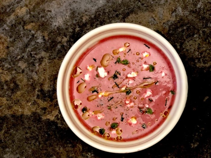 Chilled Cucumber-Beet Soup - Fresh Fork Market